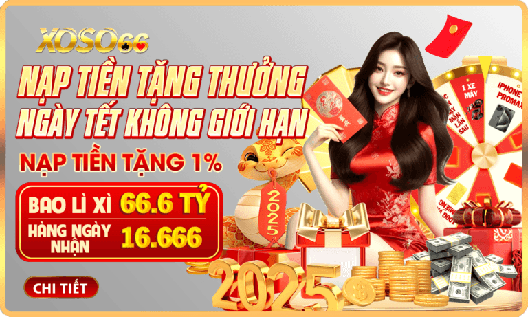 xoso66 thưởng tết không giới hạn